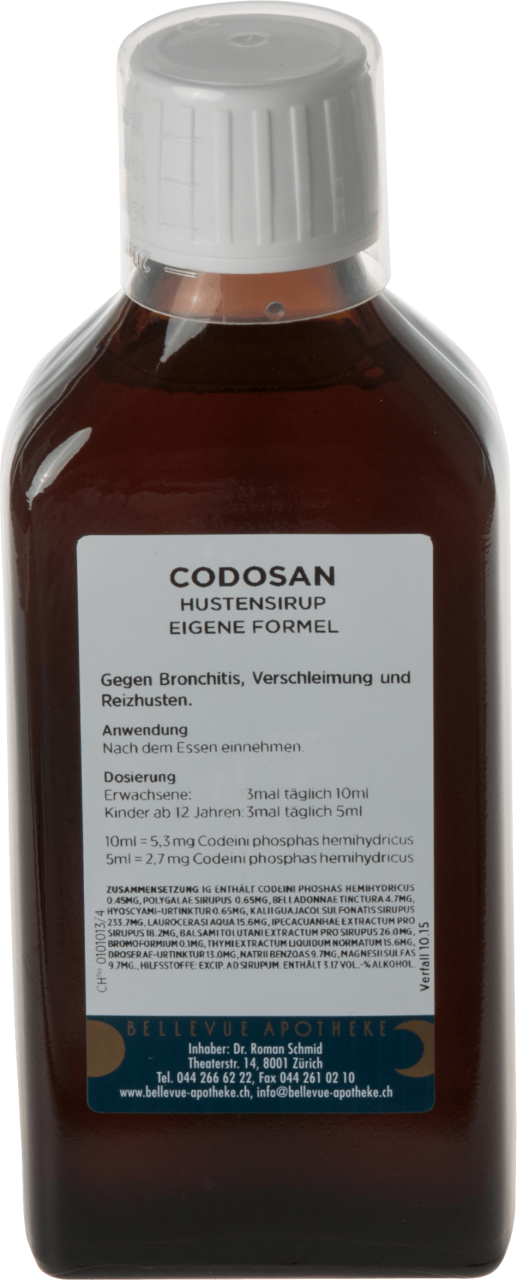 Codosan Cough Syrup · Bellevue Apotheke Zürich